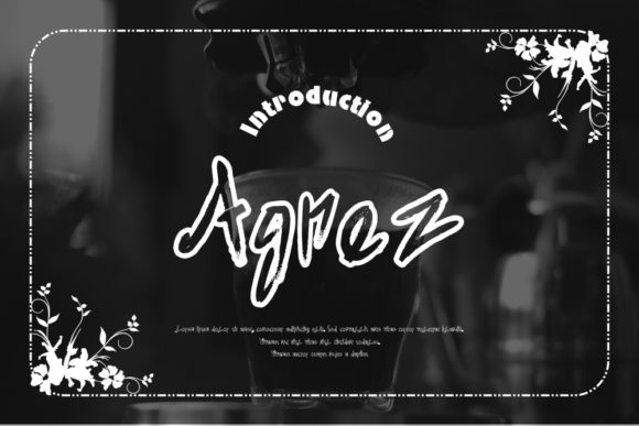 Agnez Font Review: A Handwritten Typeface for Branding