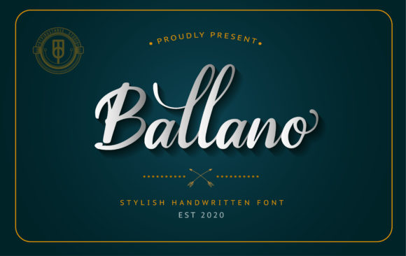 Ballano: A Handwritten Font for Modern Web Design