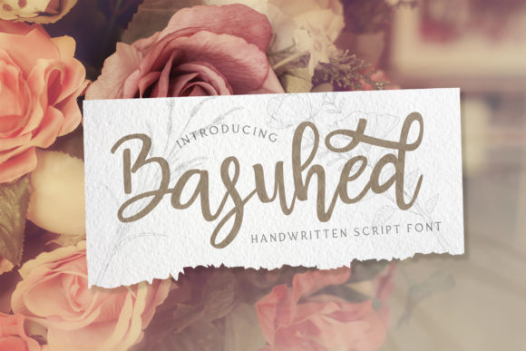 Basuhed: A Handwritten Font for Makers