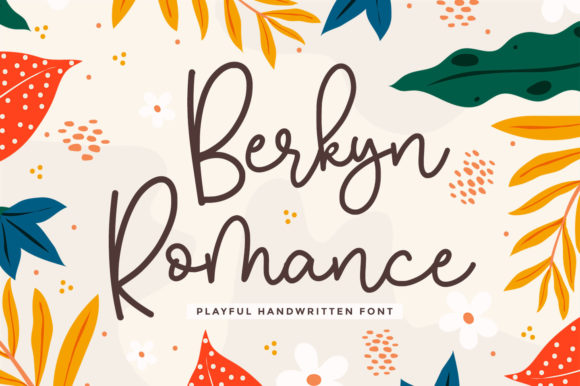Berkyn Romance: A Modern Script Font for Web Design