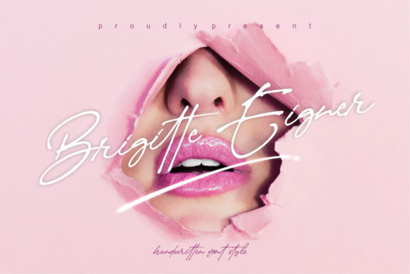 Brigitte Eigner: A Handwritten Font for Marketers
