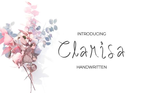 Clarisa: The Handwritten Font for Authentic Branding