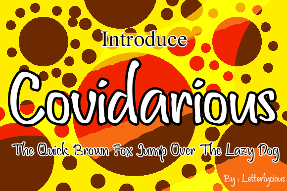 Covidarious Font Review for Campaign Designers