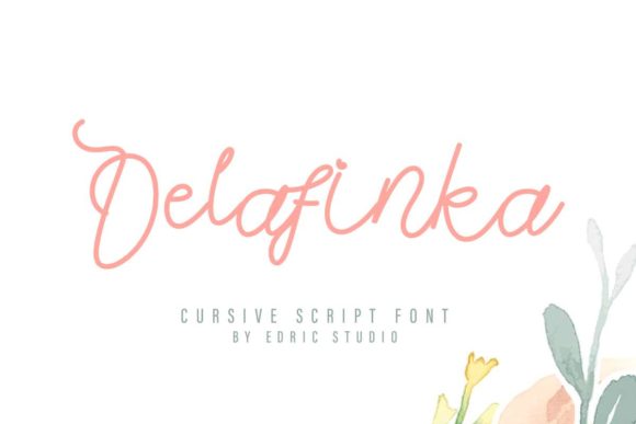Delafinka: A Handwritten Font for Makers