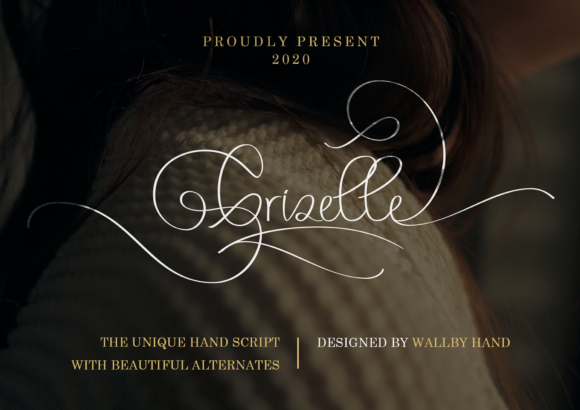 Grizelle Font Review: Elegant Script for Branding