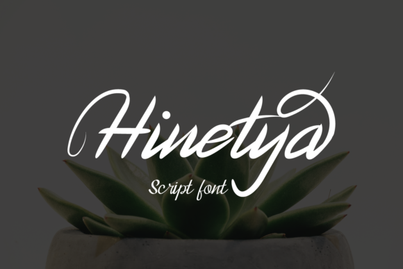 Hinetya: The Script Font That Elevates Campaigns