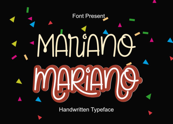 Mariano: A Handwritten Font for Brand Identity