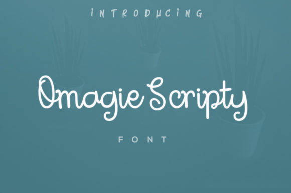 Omagie Scripty: A Typeface for Stronger Branding