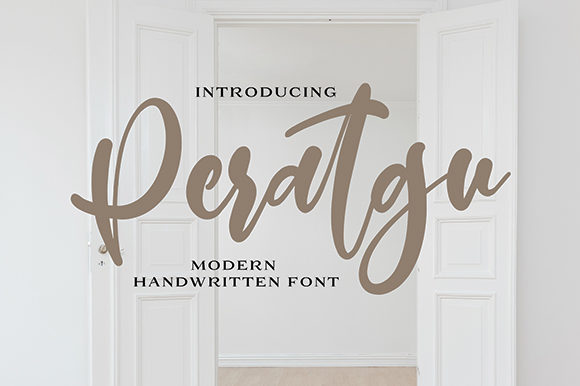 Peratgu: The Handwritten Font That Elevates Campaigns