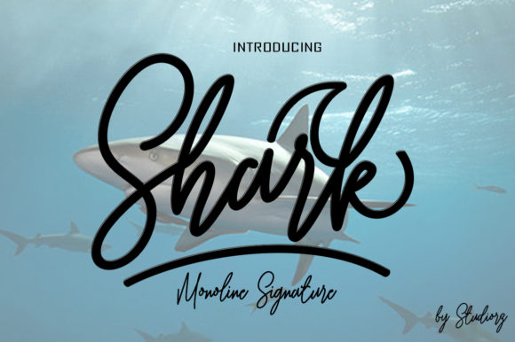 Shark Font: Elevate Your Brand with Elegant Script