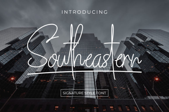 Southeastern: A Handwritten Font for Digital Design