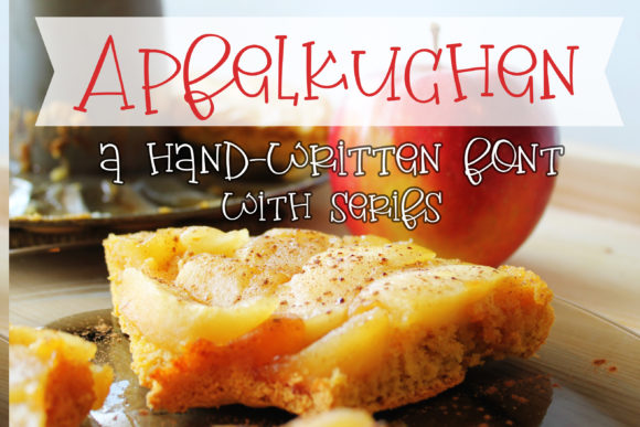 ZP Apfelkuchen: A Handwritten Font for Authentic Brands