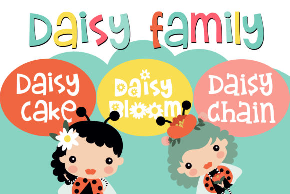 ZP Daisy Family: A Whimsical Handwritten Typeface