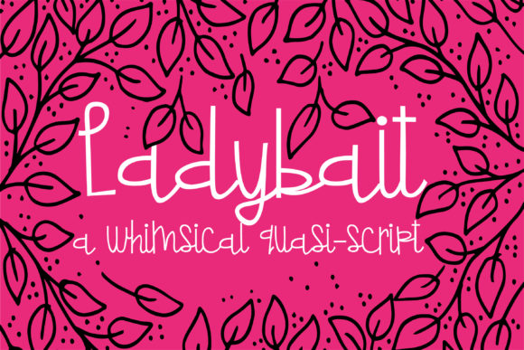 ZP Ladybait: A Quirky Handwritten Font for Crafters