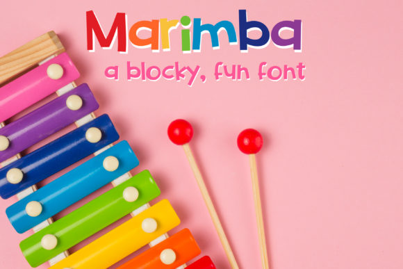 ZP Marimba: A Playful Typeface for Digital Joy